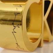 Art Is Not a Crime (Gold) by Mr Brainwash