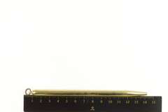 14K Yellow Gold Ornate Engraved Twist Mechanical Pencil