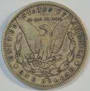 Sharp better date 1890-CC Morgan Silver Dollar. Key date