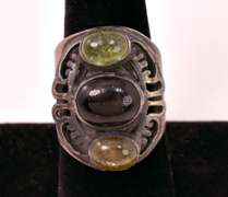 Amazing 6.17CTW Tourmaline Ring in Sterling Silver