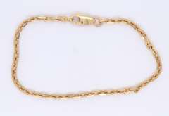 Favorite Yellow Gold Chain Link Bracelet