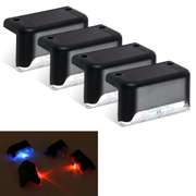 4PCS Solar LED Deck Lights Outdoor Waterproof
