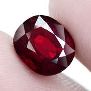 Outstanding 3.91ct deep red Spessartite Garnet