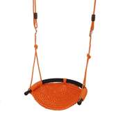 Adjustable Kids Swing Chair Set Handmade Woven Rope Net