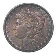 1886 Morgan Silver Dollar