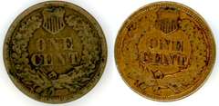 1862 & 1863 Copper-Nickel Indian Head Cents