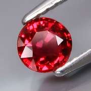 Superb .62ct top red VS Songean Ruby solitaire