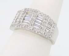 Elegant Diamond Anniversary Band