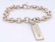 Tiffany & Co Charm Bracelet in 925 Sterling Silver