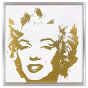 Golden Marilyn by Warhol (1928-1987)