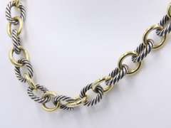 David Yurman oval Link Chain Necklace