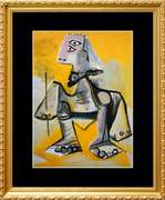 Pablo Picasso, Croudy With Crouching Man