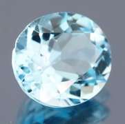 Classic Oval 8.95ct sky blue Topaz