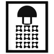 Mimas et Canopus (Diptych) by Vasarely (1908-1997)