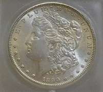 1890-S Morgan Dol ICG MS-61 hard date
