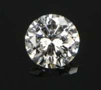 GIA 0.52 Ct Round Brilliant Cut D Color I1 Clarity Diamond