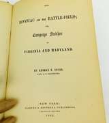 1863 Bivouac & the Battlefield, Antique Civil War Book