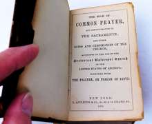 1870 Antique Leather Book of Common Prayer