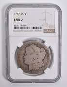 FAIR 2 1896-O Morgan Silver Dollar NGC Lowball Low Ball