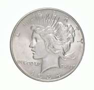 1934-D Peace Silver Dollar