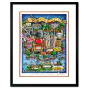 There's Music In NY, NJ, & LI Too (Orange) by Fazzino, Charles