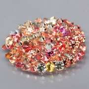 Superb 2.46ct diamond cut Songean Sapphire set