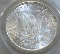 1896 Morgan Dol PCGS MS-64 near GEM