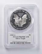 PR69 DCAM 1989-S American Silver Eagle Signed Moy PCGS