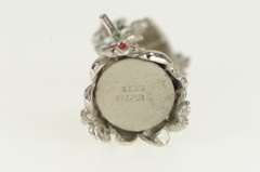 Sterling Silver 3D Articulated Heart Wishing Well Love Charm/Pendant