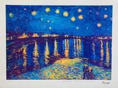 Vincent Van Gogh, Starlight Over Rhone