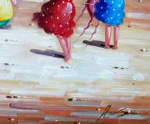 UNIQUE AND BEAUTIFUL PAINTING ON CANVAS