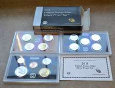 2011 US Silver Proof Set OGP