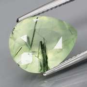 Superb 4.14ct rutilated Prehnite