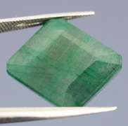 Rich forest green 12.37ct Zambian Emerald
