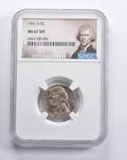 MS67 5FS 1941-D Jefferson Nickel NGC