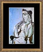 Pablo Picasso, The Nude Woman In An Armchair