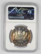 SP67 1972 Canada 1 Dollar - Graded NGC - Amazing Color