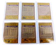 6 Redskins 1979 Football Cards by Topps