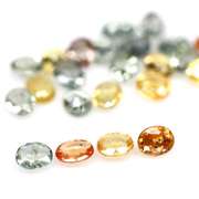 Vibrant! 6.97ct pure Songean Sapphire set