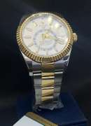 PRE-OWNED ROLEX TWO TONE SKY DWELLER WHITE DIAL| MODEL 326933
