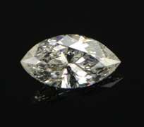GIA 0.45 Ct Round Brilliant Cut I Color I1 Clarity Diamond