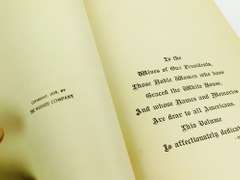 1895 The Presidential Cookbook