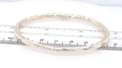 Ippolita Classic Hammered Bangle in Sterling Silver