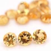Ravishing 15.32ct top golden eye clean Citrine set