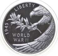 2020 End Of World War II 75th Anniversary - .999 Fine Silver Medal