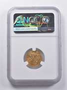 AU58 1915 $2.50 Indian Head Gold Quarter Eagle NGC