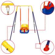 Folding Kids Toddler Swing Seat Chair Frame Rope Set