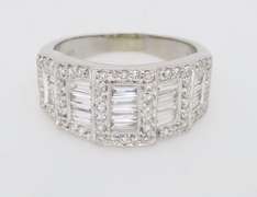 Elegant Diamond Anniversary Band