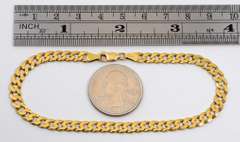 Unisex 18k Standard Link Bracelet