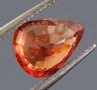 RARE! Untreated 1.26ct mandarin Sapphire